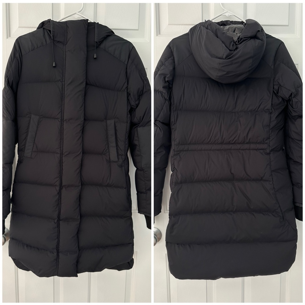 Canada Goose Women’s Alliston Black Packable Down Puffer Coat Jacket Hooded Sz S